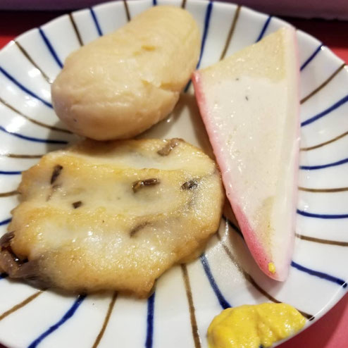 屋台：純ちゃん、料理：おでん