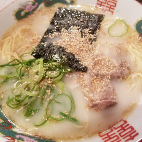 屋台：対洲軒、料理：ラーメン