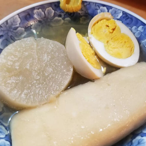 屋台：姫ちゃん、料理：おでん