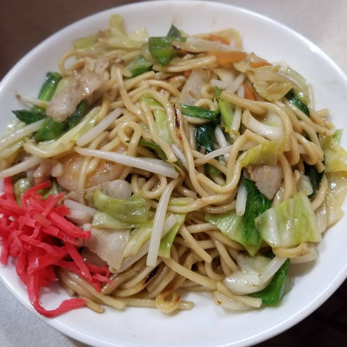 屋台：宗_むね、料理：やわらか皿うどん
