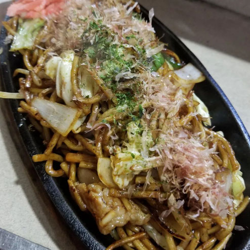 屋台：宗_むね、料理：焼きそば