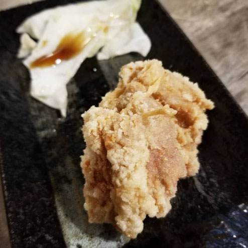 屋台：壱、料理：唐揚げ