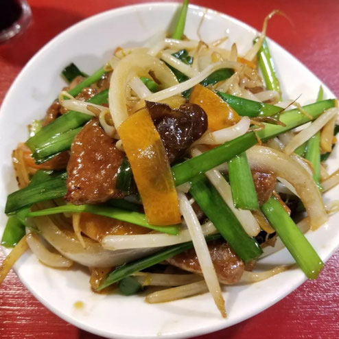 Stall:Atumare! Kenichi no Mori  Food:fried bamboo shoots and kikurage mushrooms with lebanilla