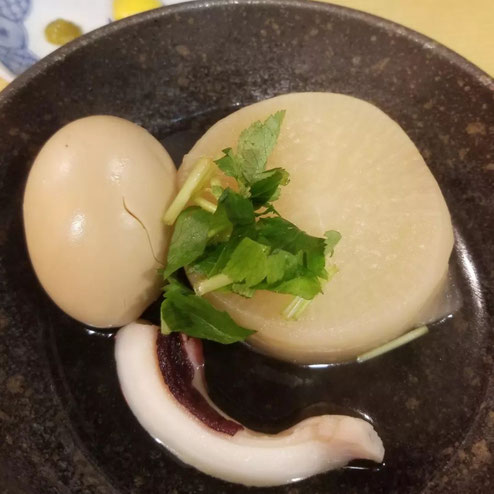 屋台：ウルトラC、料理：おでん