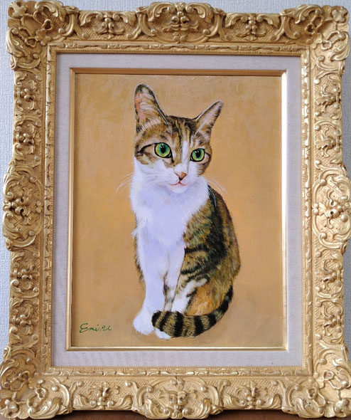 F6号・猫の肖像画