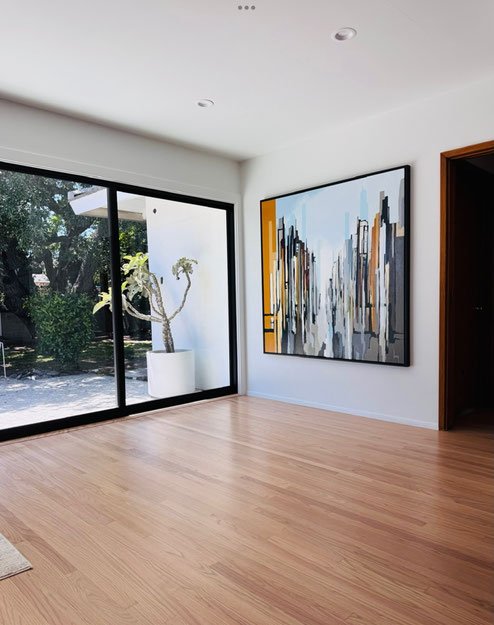 Downtown, 60"x60", Pasadena, California