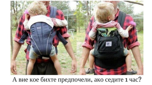 Кенгуру или ергономична раница