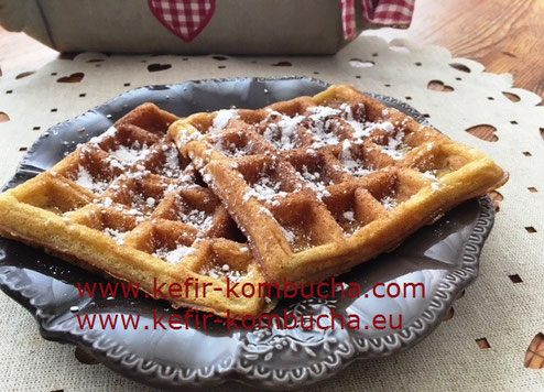 Kefir de lait recette gaufres