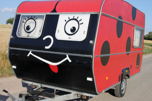caravane coccinelle enfant