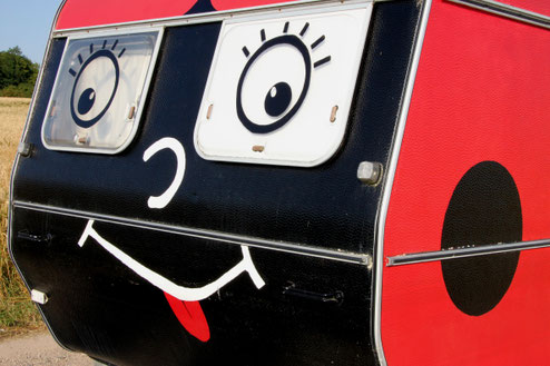 coccinelle dessin caravane