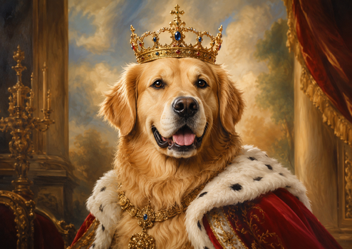 愛犬・愛猫AIアート画像