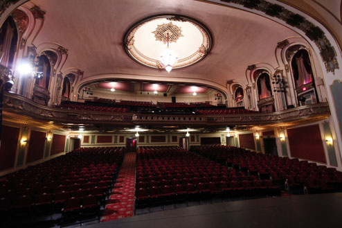 Das Coleman-Theater in Miami, Oklahoma, von innen