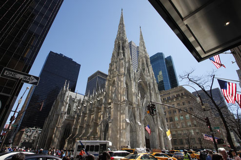 Die St. Patrick's Cathedral in New York