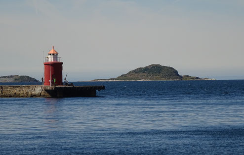 Auslaufen aus Ålesund 