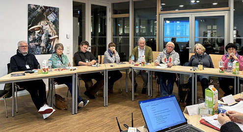 Die Mitglieder Wollspinnerei Blunck