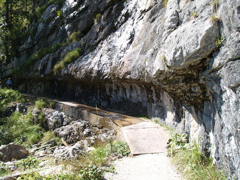 Welterbe Hallstatt-Dachstein/Salzkammergut, World Heritage, Soleleitungsweg, 2., zweiter Saiherbach