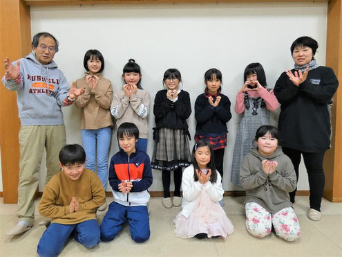 令和２度メンバーでの集合写真