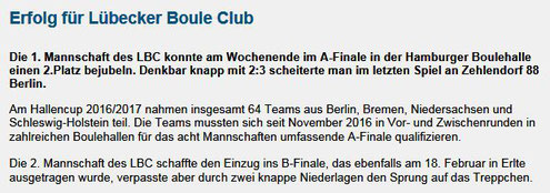 Quelle: HL-live - Die schnelle Zeitung für Lübeck vom 22. Februar 2017