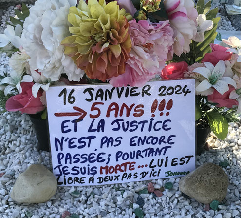Photo tombe de Johanna Barthélémy 