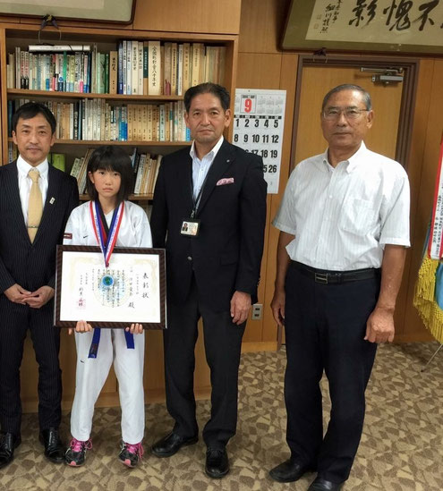 益城町町長と教育委員長(^-^)