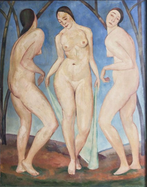Adolf Schlawing (1888-1957)  (100 x 80 cm)