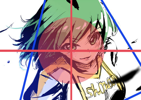 イラストを良く見せる 構図 を考えてみる 1 しがない絵描きのイラストギャラリー イラストを良く見せる 構図 を考えてみる 1 しがない絵描きのイラストギャラリー