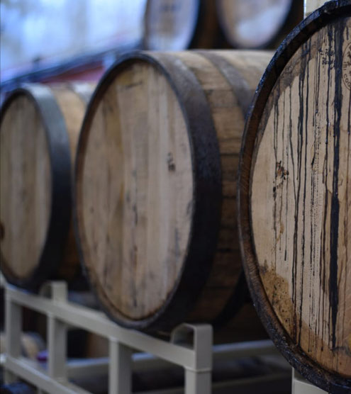 Bourbon Casks.