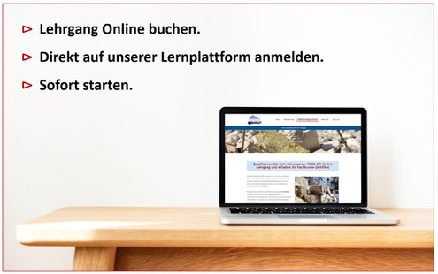 Anmeldung Asbest Lehrgang Online (kleiner Asbestschein Online) mit Kosten in Berlin, Dresden, TRGS 519 Anlage 4C Braunschweig, Essen, Asbestschein Frankfurt 