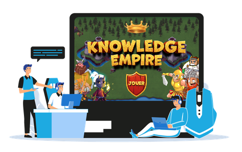 Game-based Learning Knoweledge Empire by E DCLIC