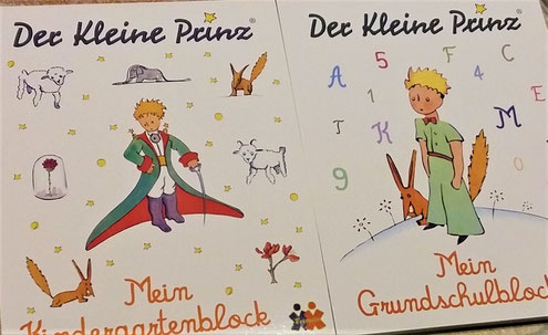 Aufgabenblock - Der Kleine Prinz - für Kindergartenkinder und Grundschulkinder