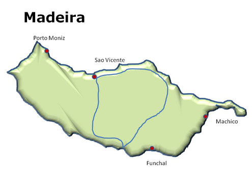 Madeira Motorradtour TOUR 2 Die Inselmitte – Südküste, Nordküste und Berge, motorradtouren-motorradreisen.de