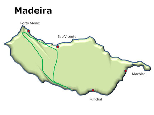 Madeira Motorradtour TOUR 3 Wilde Nordküste und raues Bergland, motorradtouren-motorradreisen.de