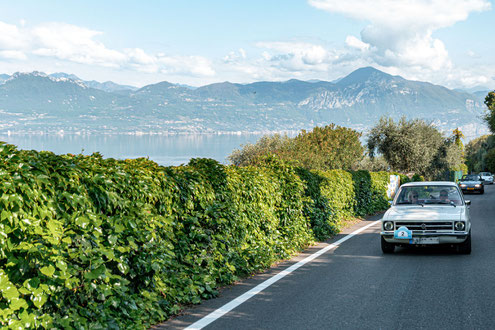 Auf dem Weg hinauf zum Monte Baldo