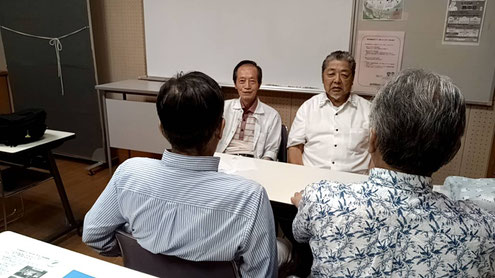 公共施設を使用する健康麻雀会連絡会議の会合の様子。9月に第２回の会議を開催しました