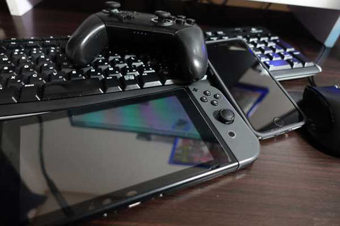 iPhone7と任天堂スイッチ