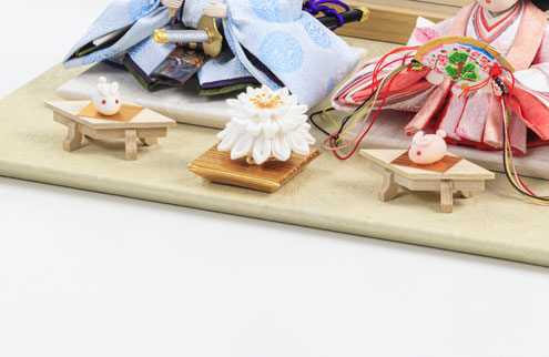 かわいいうさぎのお道具