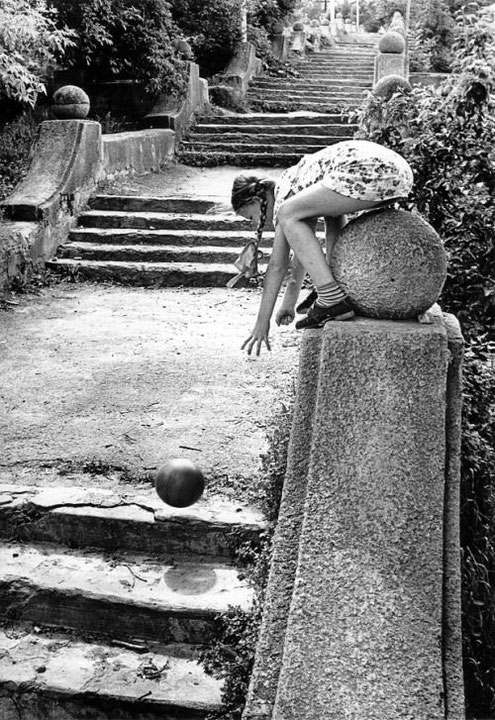by Gennady Borisovich Bodrov, The Old Staircase, 1978