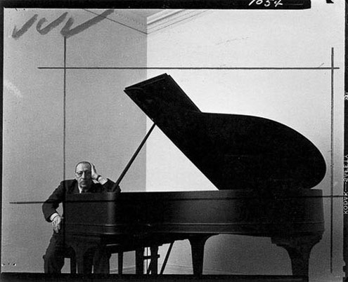 Igor Stravinsky, Russian Composer, Pianist and Conductor, 1946 Arnold Newman