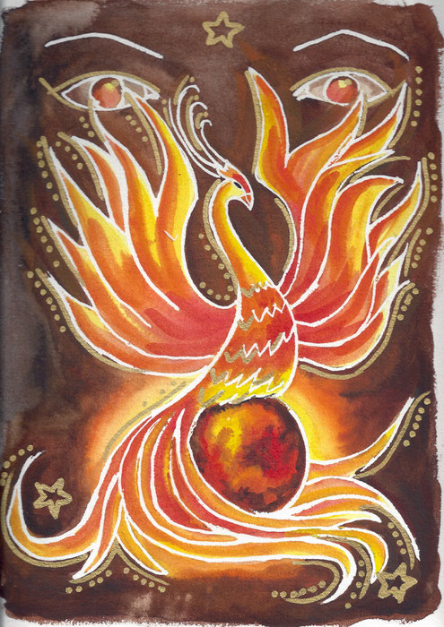 Illustration Phénix - Oracle Nadia Poullain