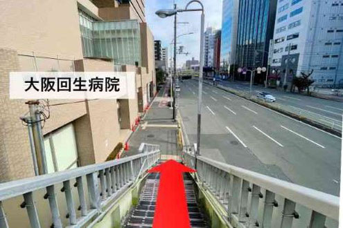 大阪のパーソナルジム　パーソナルトレーニング　新大阪北店の道順　十三、西中島南方、三国、東三国