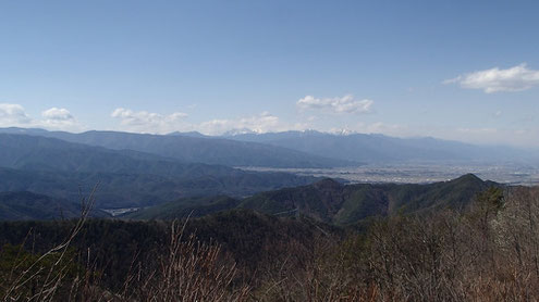 霧訪山から北西側