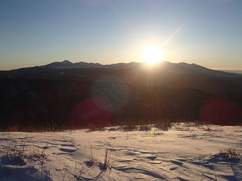 八ヶ岳からの日の出