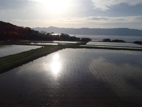 姫埼から見る大佐渡山脈