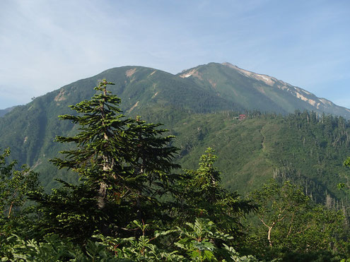 スゴ乗越小屋・間山・北薬師岳