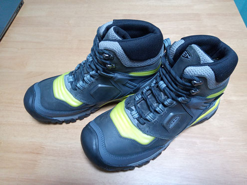 KEEN "RIDGE FLEX MID WP" アッパー