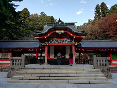 霧島神宮勅使殿