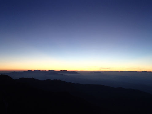 夜明けの頚城・戸隠