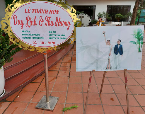 ベトナムのコロナ明けに行なわれた結婚式
