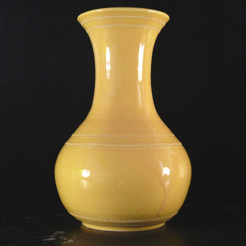 deco Provence - vase jaune Provence vintage en céramique par Véronique Pichon Uzès