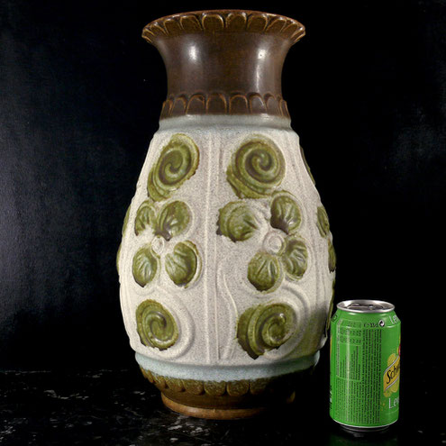 déco hippie - vase flower power en céramique 1970s par Ü Keramik - Üebelacker - photo 7 -